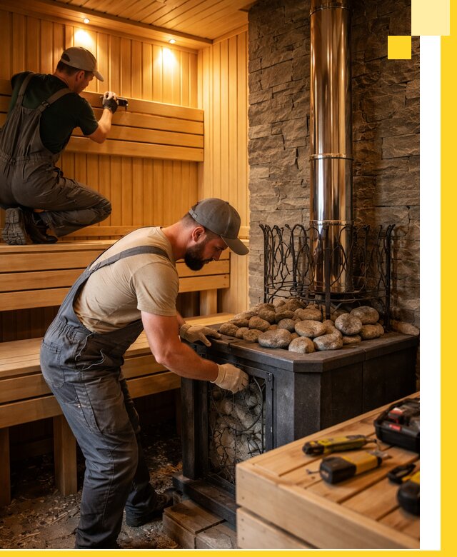 Комплексный дизайн бань, саун и зон отдыха в Борзе