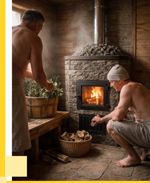 Банные печи под ключ в Борзе от 46355 р. | ЭриданБря кирпичная