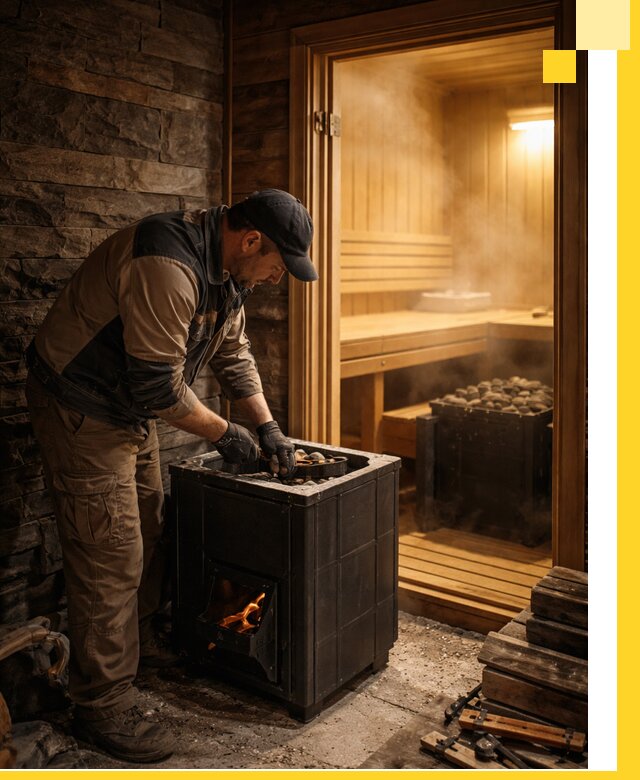 Строительство бани с сауной под ключ в Борзе от проекта до сдачи