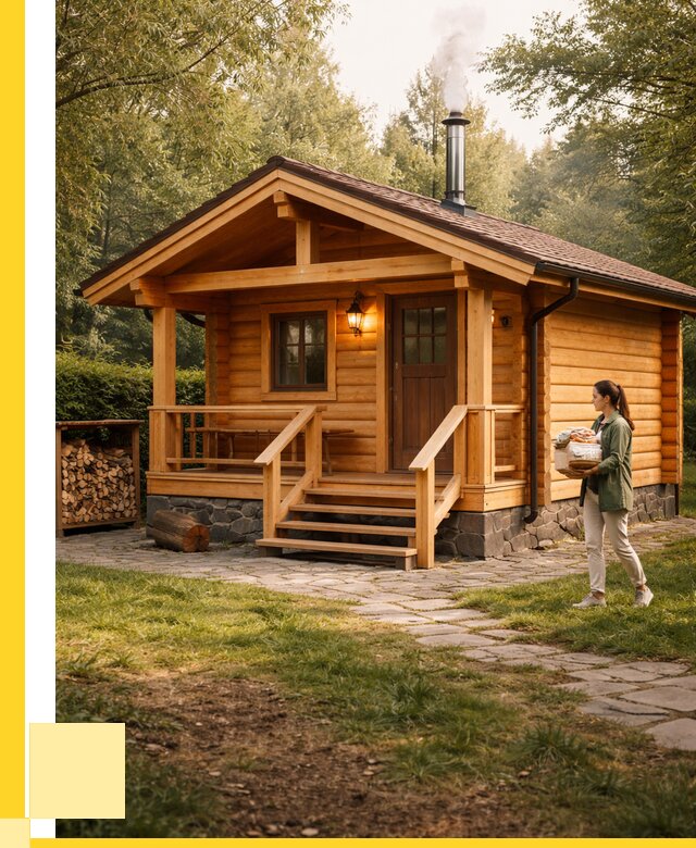 Купить баню под ключ в Борзе от 669565 р. | ЭриданБря