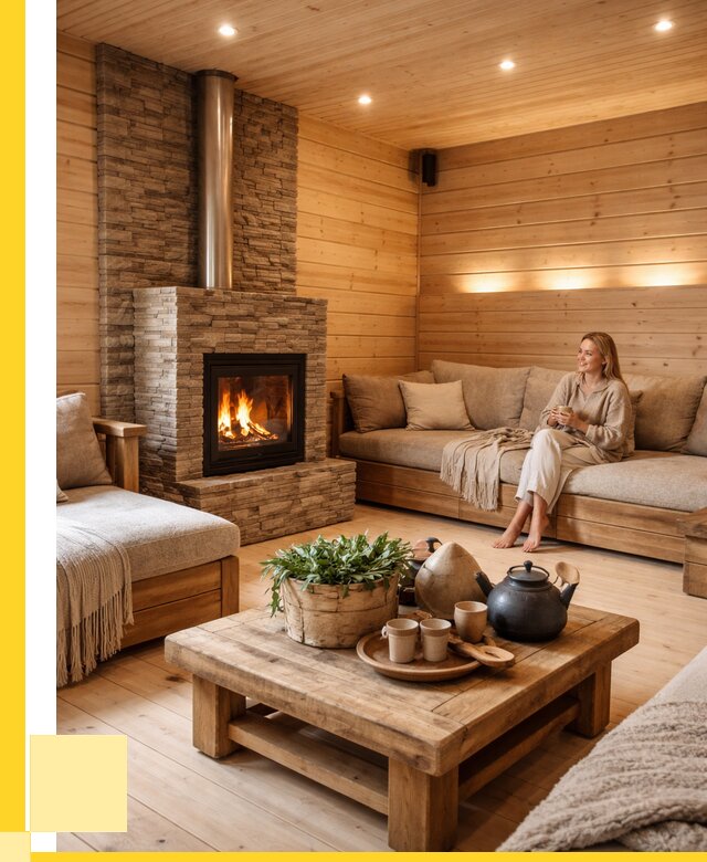 Проект бани с комнатой отдыха в Борзе от 36054 р. | ЭриданБря