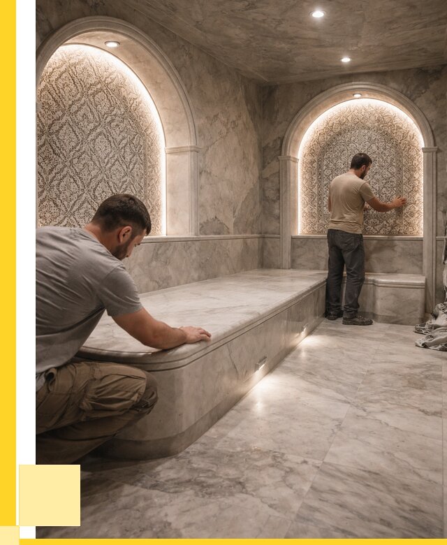 Турецкие бани под ключ в Борзе от 257525 р. | ЭриданБря