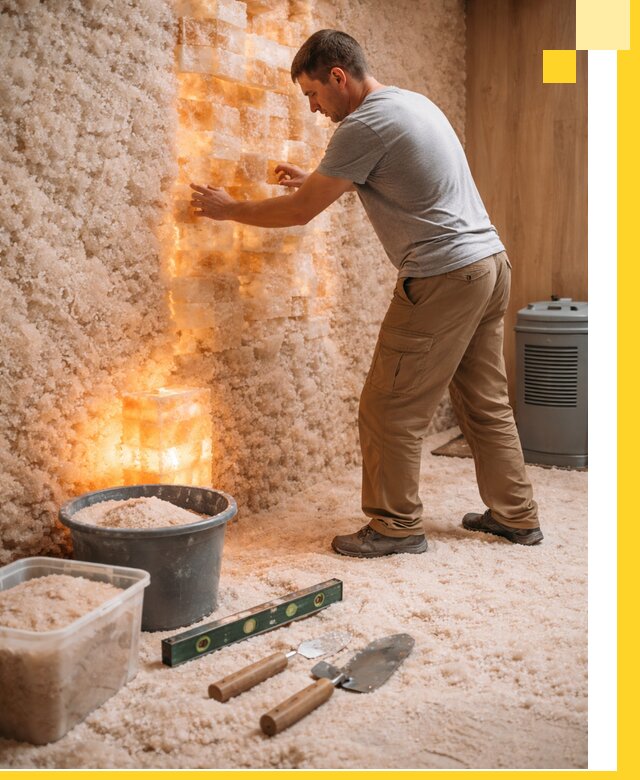 Проектирование и монтаж соляных комнат в Борзе под ключ