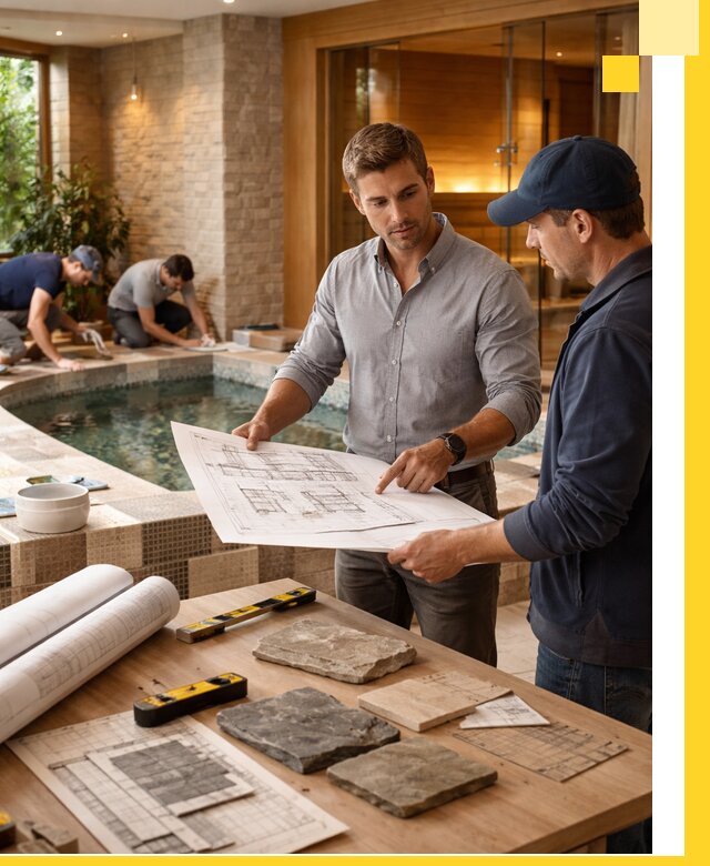 Проектирование SPA зон под ключ в Борзе с инженерией