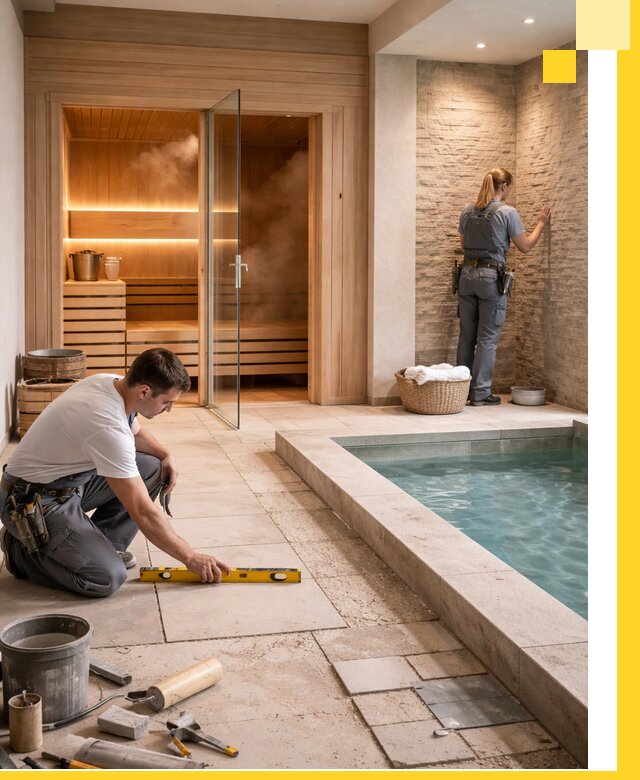 Комплексный дизайн и отделка интерьеров SPA под ключ в Борзе